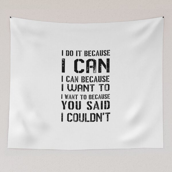 Item preview, introvert funny sarcastic Rude Offended saying, i want to because you said i couldn't boyfriend girlfriend designed and sold by joygift369.
