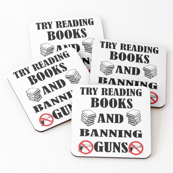 Item preview, Try Reading Books And Banning Guns designed and sold by Social-Equality.