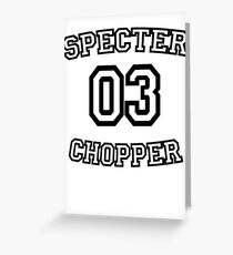 Specter 03 Greeting Card
