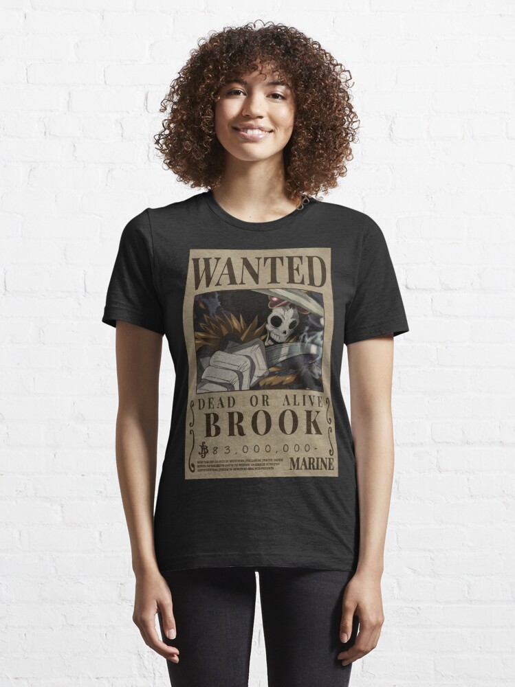 Brook Wanted Poster One Piece | Essential T-Shirt