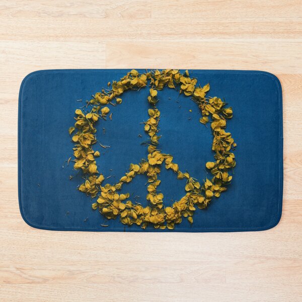 Item preview, beautiful peace sign from leaves designed and sold by KIRSHOP.