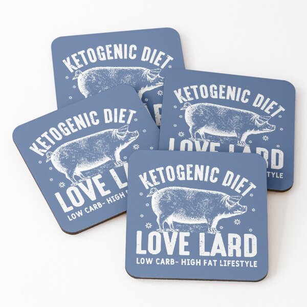 Item preview, Ketogenic Diet Love Lard Low Carb Funny Keto Diet No Carb designed and sold by raretshirtsuk.