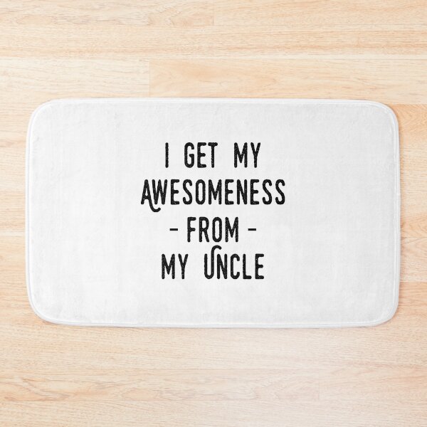 Item preview, I Get My Awesomeness From My Uncle - Funny Newborn Outfit Cute Baby Clothes designed and sold by T-shirt For You.