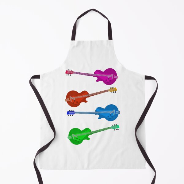 Item preview, Rainbow Color Guitars Fun Music Design Art designed and sold by mytshirtfort.