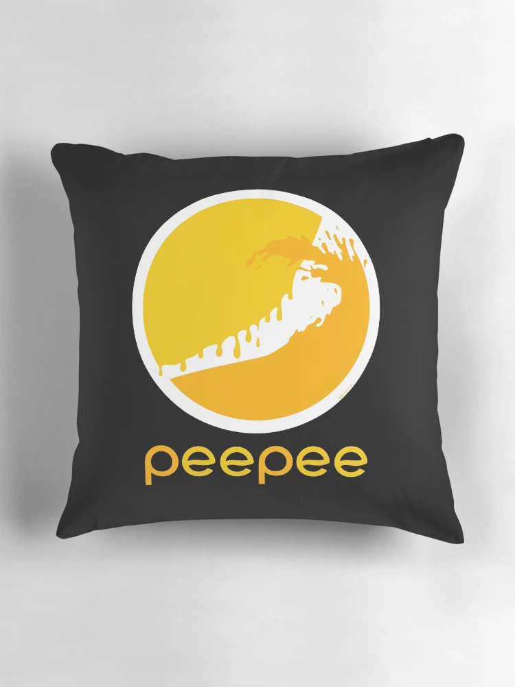 Aperçu 3 sur 4. Coussin avec l'œuvre Pipi [Roufxis-Rb] créée et vendue par RoufXis.