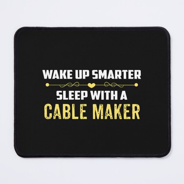 Item preview, Wake Up Smarter Sleep With A CABLE MAKER designed and sold by Just Be Different.