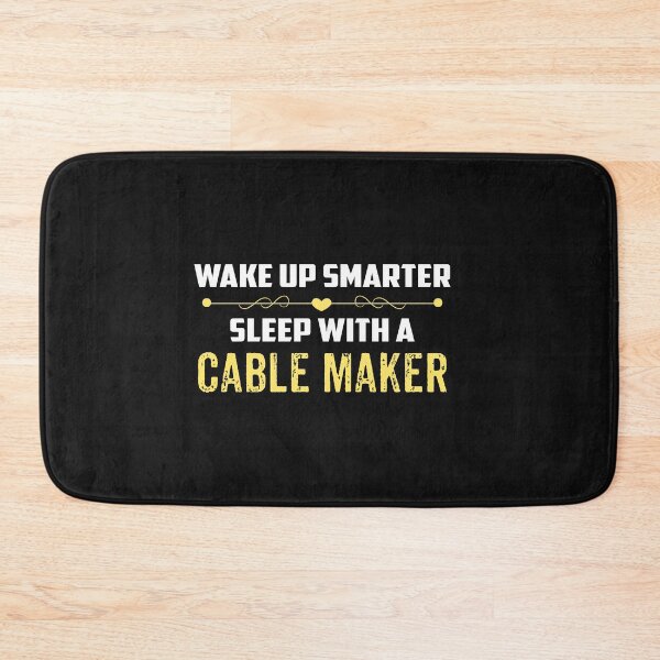 Item preview, Wake Up Smarter Sleep With A CABLE MAKER designed and sold by Just Be Different.