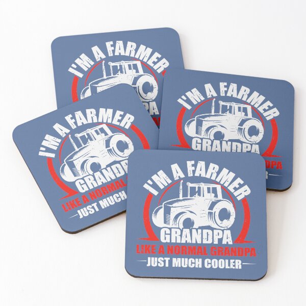 Item preview, I'm A Farmer Grandpa Like A Normal Grandpa Just Much Cooler designed and sold by raretshirtsuk.