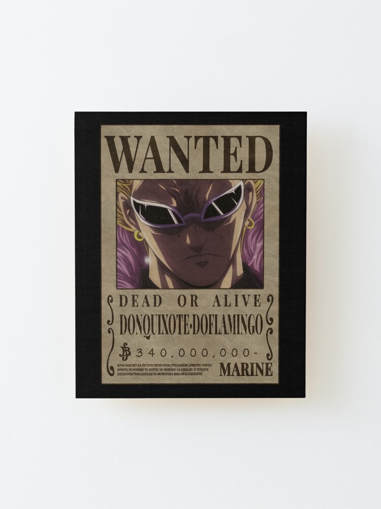 One Piece Wanted Poster - Doflamingo