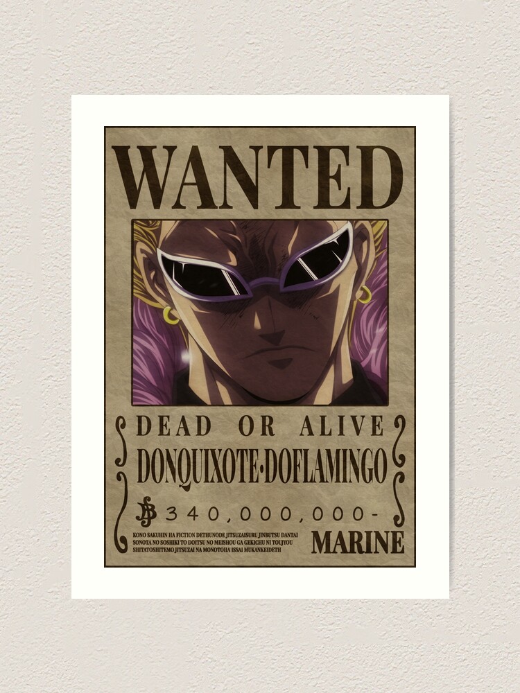 Doflamingo sunglasses - One piece Art Board Print by Mariemik31