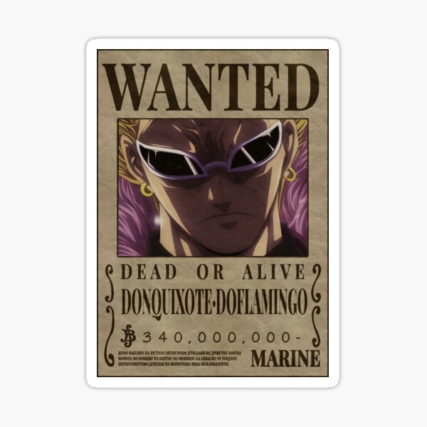 Doflamingo Stickers Redbubble