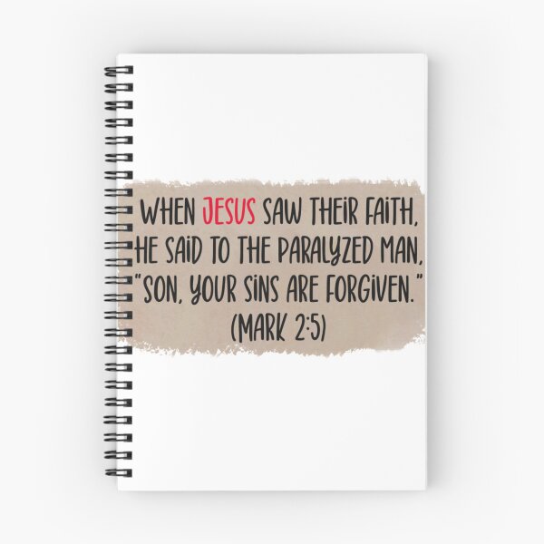 Artikelvorschau, Faith Life Digitale Aufkleber, christliche Aufkleber, Bibelverse, Bibel, Christentum, Jesus Christus, Worte Gottes, Markus 2:5 entworfen und verkauft von SHiNStudio.
