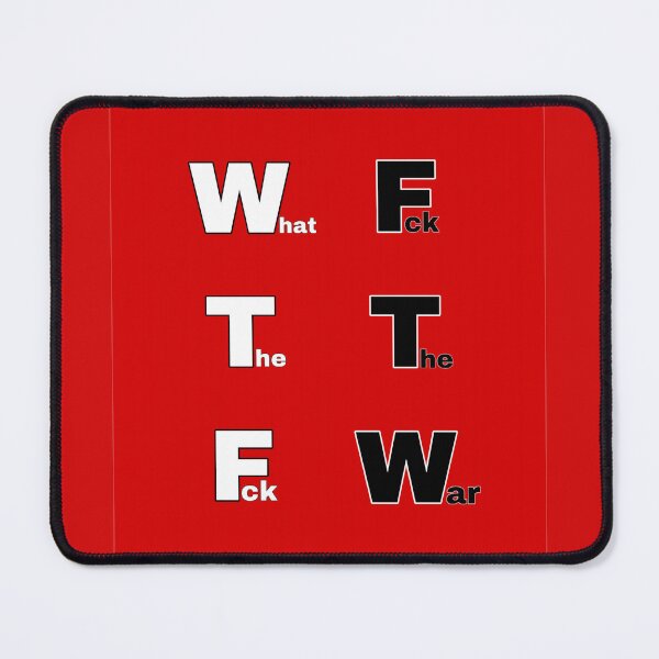 Item preview, WTF F*CK the War - Statement for Peace designed and sold by kikidu21.