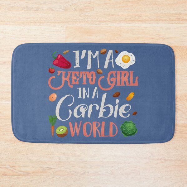 Item preview, I'm A Keto Girl In A Carbie World Vegetables Keto Diet Carbs designed and sold by raretshirtsuk.