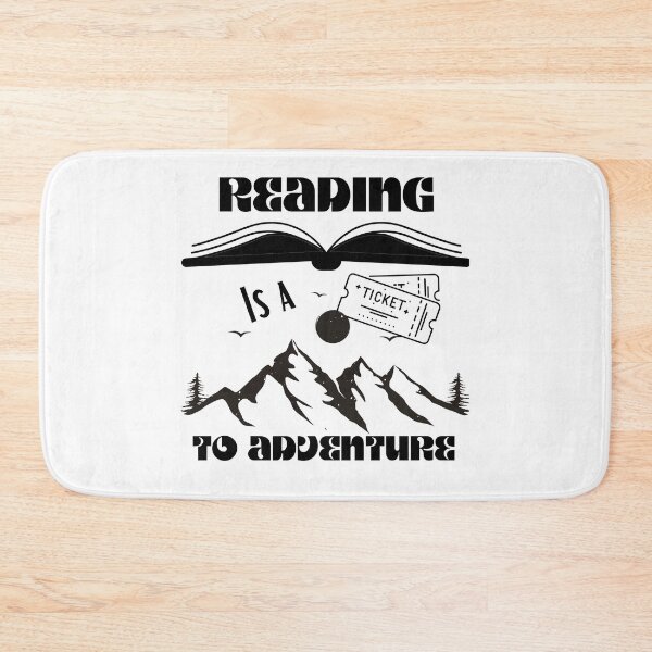 Item preview, Reading is tecket to adventure designed and sold by chourouk shop ★★★★★.