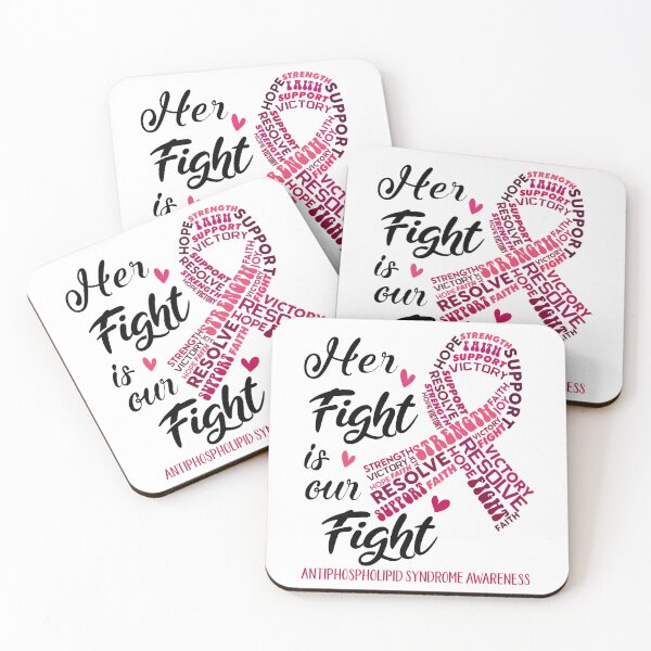 Item preview, Antiphospholipid Syndrome Warrior, Her Fight is our Fight Antiphospholipid Syndrome Awareness designed and sold by Greggwillard.