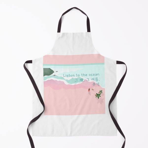 Item preview, Listen to the ocean Korean lettering designed and sold by Johnallthings.