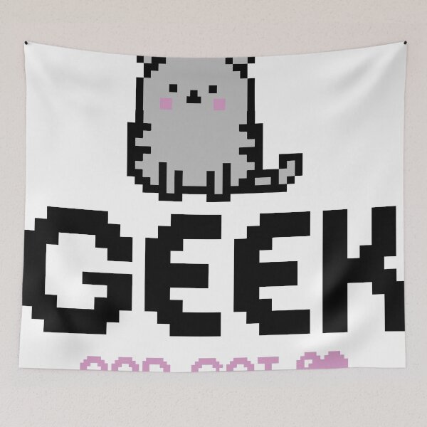 Item preview, GEEK AND CAT LOVERS - geek humor designed and sold by Buddyboutique.