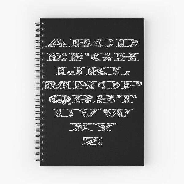 Item preview, the alphabet designed and sold by ricobarinas.