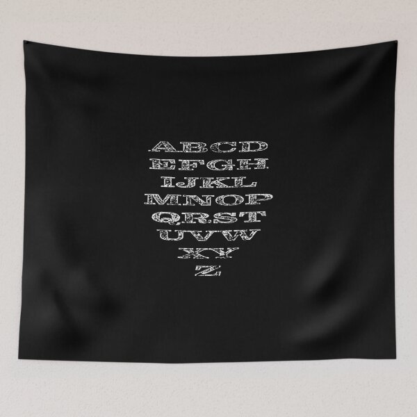 Item preview, the alphabet designed and sold by ricobarinas.