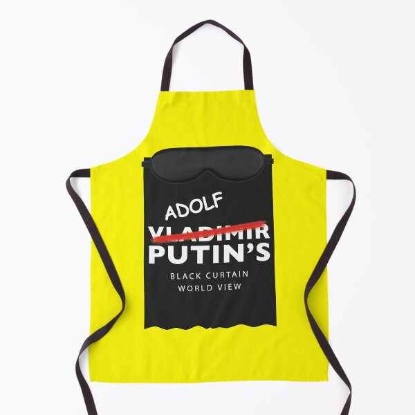 Item preview, Vladimir Putin Black Curtain World View designed and sold by unREST-design.