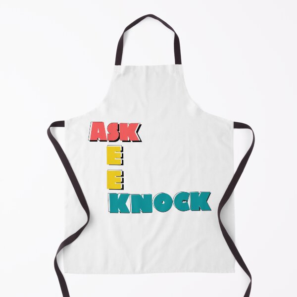 Item preview, Ask Seek Knock Typography designed and sold by happyandbubbly.