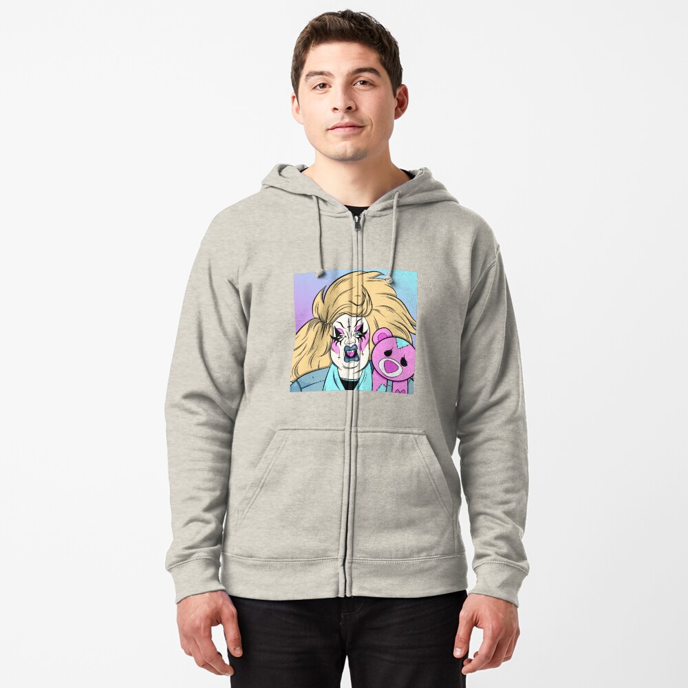 Item preview, Zipped Hoodie designed and sold by Karmakhaos.