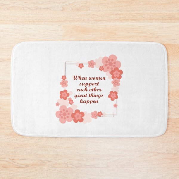 Item preview, When women support each other great things happen - floral decoration designed and sold by Inspirationmotivation.
