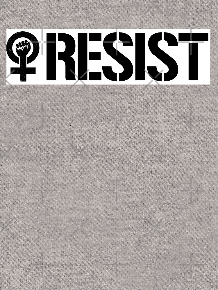 Imagen 5 de 5, Sudadera ligera con capucha con la obra Resista Pegatina para el parachoques, diseñada y vendida por partyfarty.
