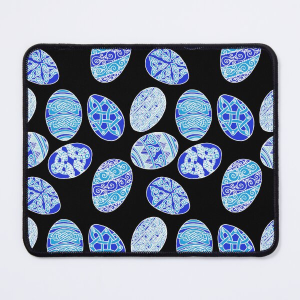 Item preview, Celtic Pysanky Eggs in Blues designed and sold by ingridthecrafty.