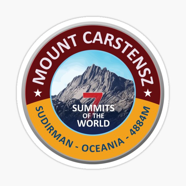 Kosciuszko Seven Summits Decal Sticker Mt 