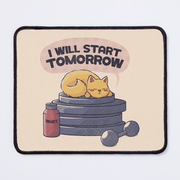 Item preview, I will start tomorrow cream by Tobe Fonseca designed and sold by Tobe Fonseca®.