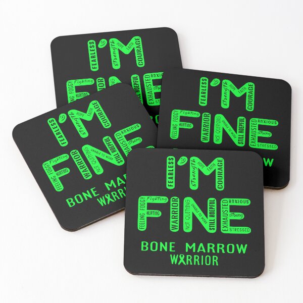 Item preview, Bone Marrow Warrior - I Am FINE, Support Bone Marrow Warrior Support Gifts designed and sold by RidnerStore.