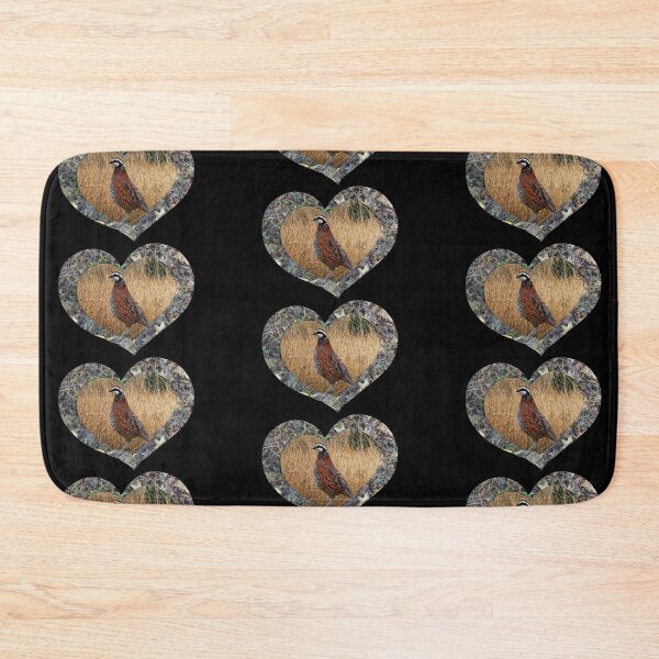 Item preview, Bobwhite Quail in Camouflage Heart Design for Quail Hunters and Outdoorsmen designed and sold by LifeCrush.