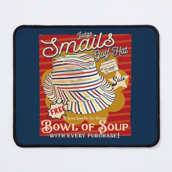 Item preview, Judge Smails Golf Hat designed and sold by Alema Art.