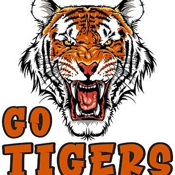  Custom Tigers School Mascot T Shirt, Tiger Mascot