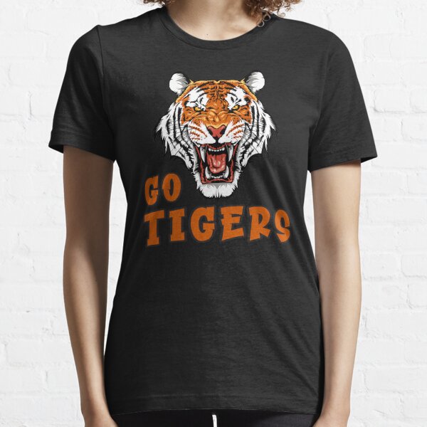 Best Tigers Mascot Distressed Vintage School Sports Name Fan T