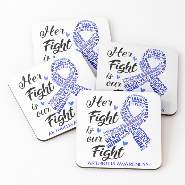 Item preview, Arthritis Warrior, Her Fight is our Fight Arthritis Awareness designed and sold by Greggwillard.