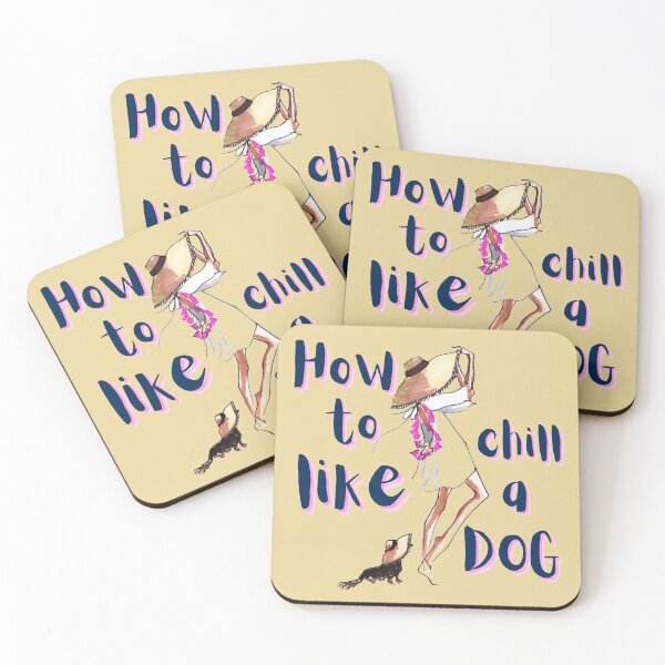 Item preview, How to chill like a DOG designed and sold by JAdotdotDesigns.