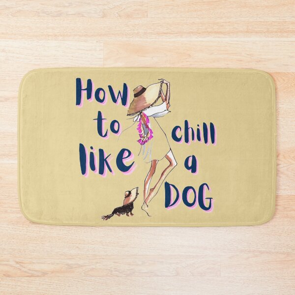 Item preview, Cómo relajarse como un PERRO designed and sold by JAdotdotDesigns.