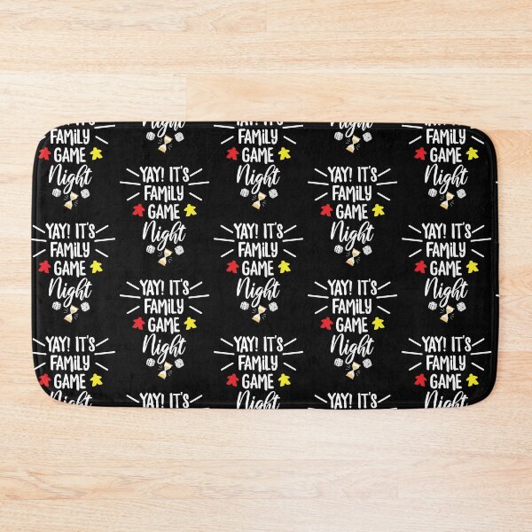 Item preview, YAY! It's Family Game Night - Board Game Players designed and sold by EstelleStar.