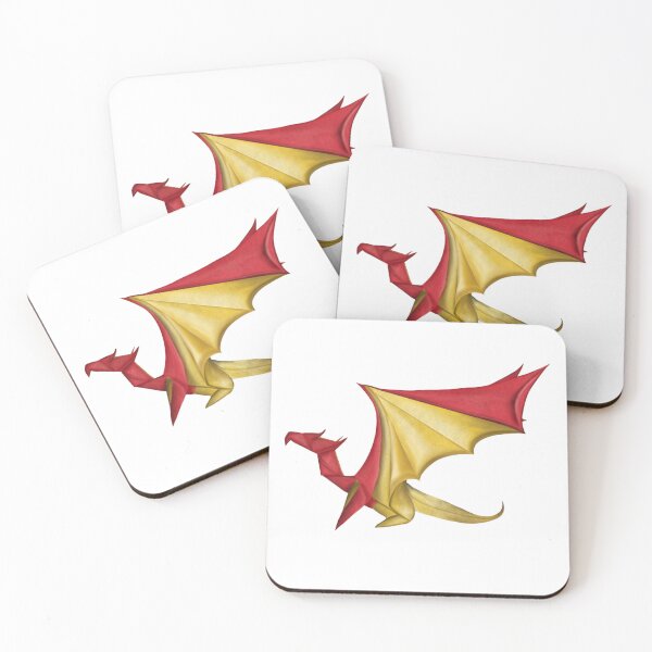 Item preview, Origami dragon, digital painting designed and sold by Meo Design.