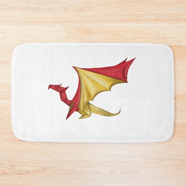 Item preview, Origami dragon, digital painting designed and sold by Meo Design.