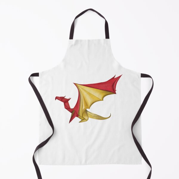 Item preview, Origami dragon, digital painting designed and sold by Meo Design.