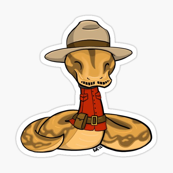 Artikel-Vorschau von Punnimals-Serie: Mounty Python, designt und verkauft von gingysaurusrex.