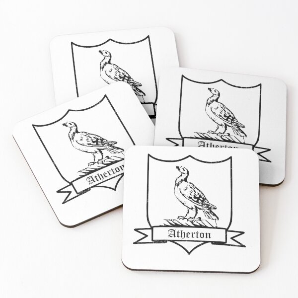 Item preview, Atherton Surname Crest designed and sold by BagTown Clans.