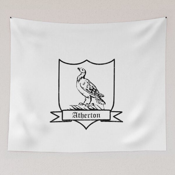Item preview, Atherton Surname Crest designed and sold by BagTown Clans.