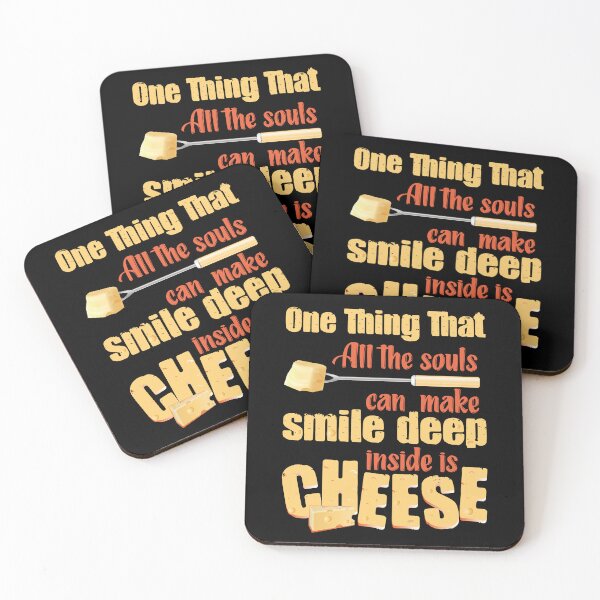 Item preview, One Thing That All the Souls Can Make Smile Deep Inside is Cheese. designed and sold by elmanchour.