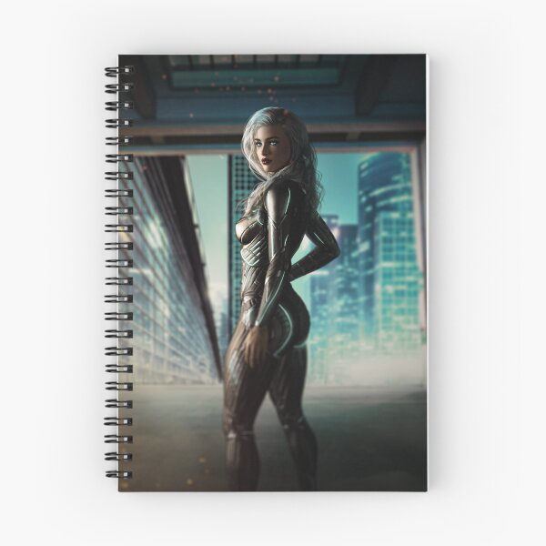 Item preview, Sexy Futuristic Woman Artwork designed and sold by sketchworks.