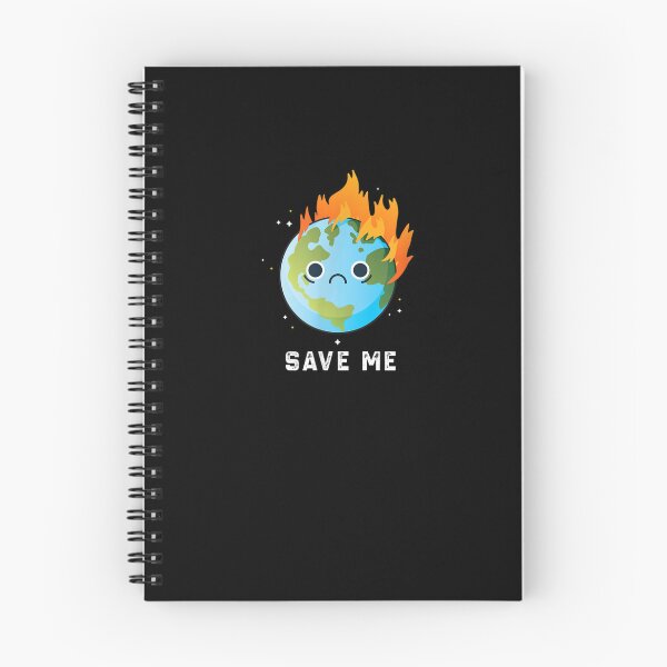 Item preview, SAVE ME Sad Earth Earth day Trash Tag Cute Funny STEM designed and sold by RobertEllisDC.
